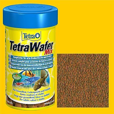 Tetra Wafer Mix 250ml Fischfutter Hauptfutter-Mix für Bodenfische und Krebse