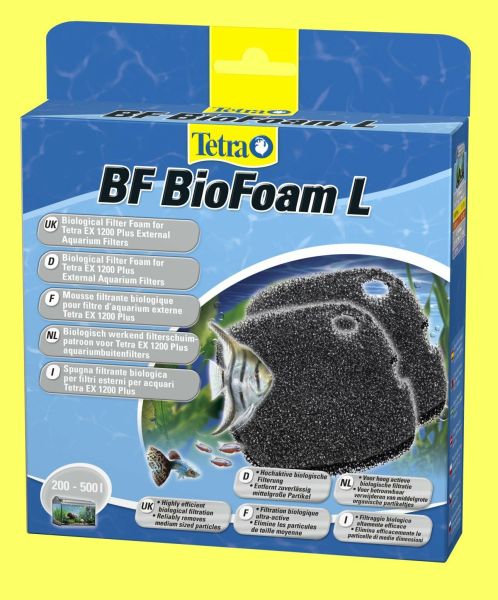 BF BioFoam L 1200 biologischer Filterschwamm für Tetra EX Außenfilter1200 plus