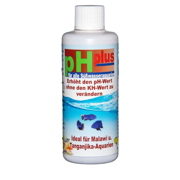 pH plus 3 Liter für Süßwasser Aquarium erhöht und hält den pH-Wert