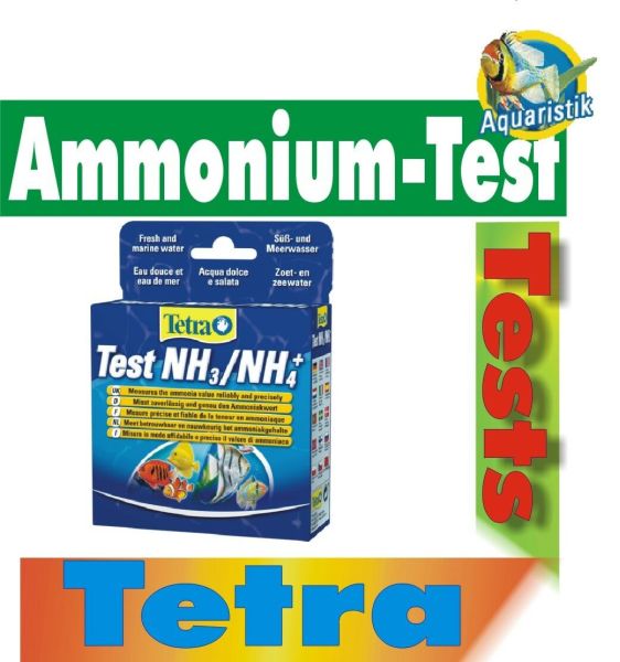 Wassertest Tetra NH3/NH4 Test Ammonium und Ammoniak