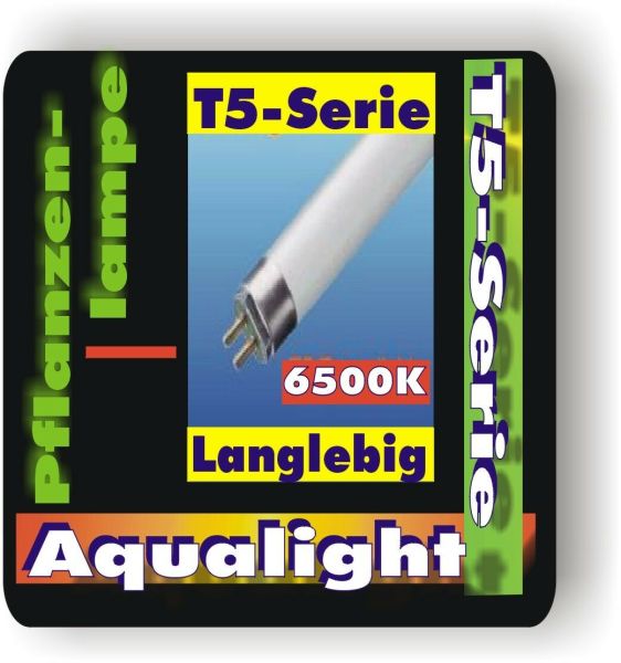 Aqualight Aquarium T5 Neonröhre f Pflanzen 6500K 6 Watt