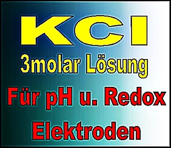 KCL Lösung 3molar für pH- u. Redoxelektroden 70 ml €10,71/100ml