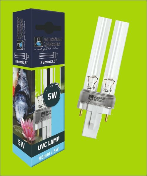 UVC Ersatzlampe 5 Watt AS für alle UV-C Klärgeräte u Teichklärer UVC Lampe