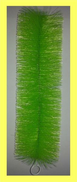 Filterbürste grün fein 40 cm lang Teichbürste Koiteich Teichfilter frachtfrei
