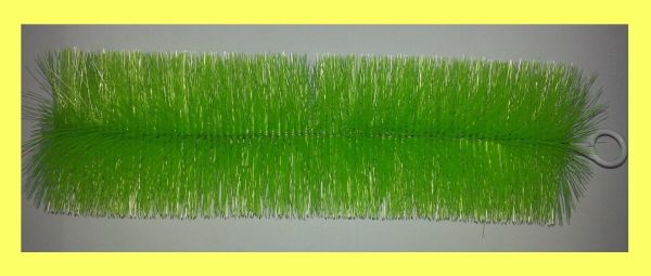15 Stück Filterbürste grün fein 40 cm lang Teichbürste Koiteich Teichfilter f