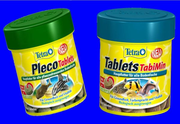 Tetra Tablets TabiMin 120 Tabs und Pleco Tablets 120 Tabs Kombipack Fischfutter