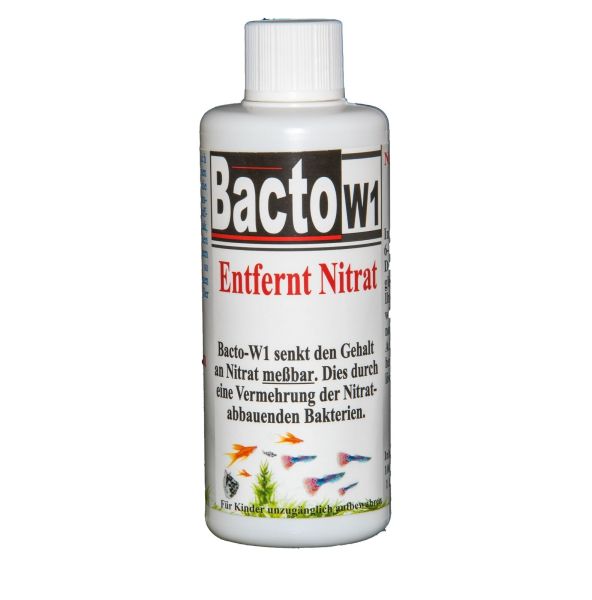 Bacto-W1 senkt NITRAT auf biologische Art 250 ml.