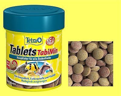 Tetra Tablets TabiMin 120 Tab. Futtertabletten Fischfutter Bodentabletten
