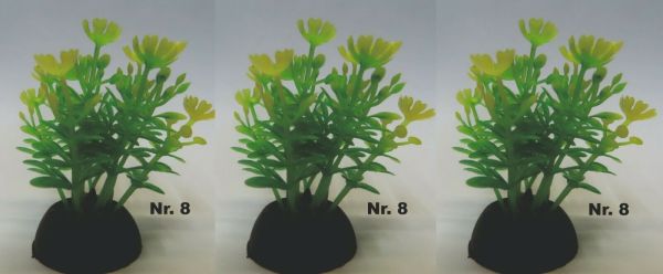 Aquarium Wasserpflanze 3 Stück N8 Kunststoff Aquarienpflanze Vordergrund Nano