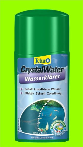Crystal Water 1 Liter Tetra Pond schafft kristallklares Wasser im Teich