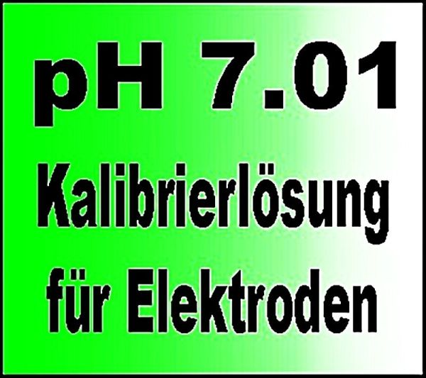 Kalibrierlösung Pufferlösung pH 7.01 für pH Elektroden 70 ml €10,71/100ml