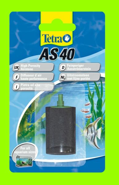 Tetra AS 40 Sprudelstein Ausströmerstein mit Schlauchanschluß für Lüfterpumpen