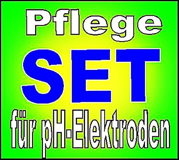 Elektroden Pflegeset pH 7.01 u 4.01 u KCL Lösung je 70 ml €6,62/100ml