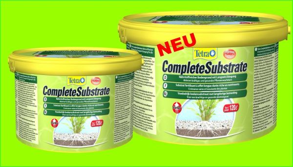 Complete Substrate 10kg TetraPlant Bodengrund Nährboden f 200-240L NEU Eisendepo