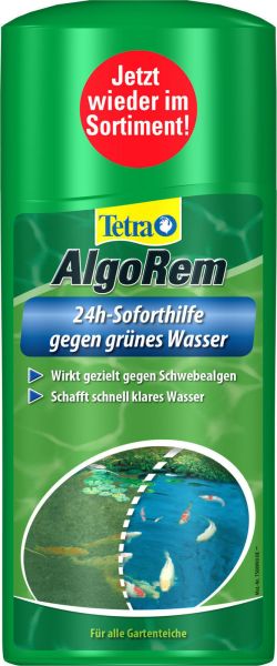 AlgoREM 250 ml Tetra die 24 Std Notbremse gegen grünes Wasser Schwebealgen Algen