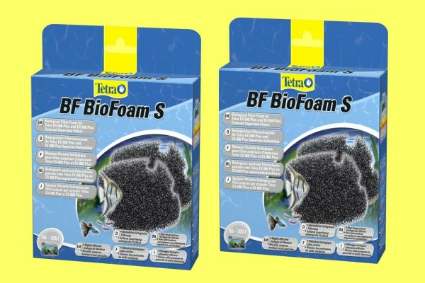 2 Stück Biologischer Filterschwamm BF für Tetra EX Außenfilter400/600/700/800plu