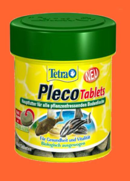 Tetra Pleco Tablets 120 Tab. Futtertabletten Fischfutter Bodentabletten Welse