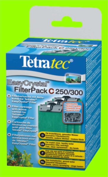 EasyCrystal C 250/300 FilterPack 3 Filterkartuschen mit Aktivkohle Tetratec