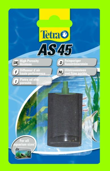 Tetra AS 45 Sprudelstein Ausströmerstein mit Schlauchanschluß für Lüfterpumpen